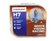 Набор ламп 12V 85W H7 Clearlight Whitevision Racing 2шт комплект MLH7WVR