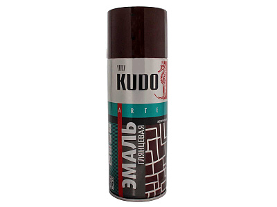 Краска KUDO коричневая 520мл