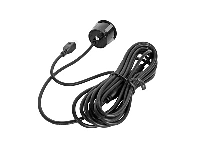 Датчик парктроника 2.5 м (черный) 22мм AVS