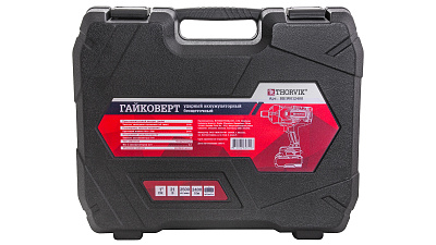 Гайковерт ударный Thorvik аккумуляторный 1 дюйм 21В 2400 Нм