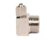 Фитинг угловой с внешней резьбой и накидной гайкой KPL6-03-3/8 ANROKEY