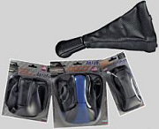 Ручка на рычаг КПП ВАЗ-2115 синяя с чехлом СФЕРА кожзам