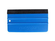 Выгонка для разглаживания пленки синяя жесткая 13х7см