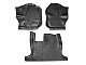 Коврик салона ГАЗель NN (21-) передний полиуретан черный (3 предмета) NORPLAST