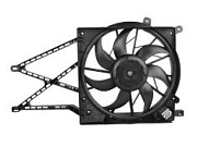 Вентилятор радиатора с кожухом и резистром KORTEX KFD063