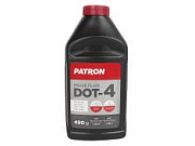 Жидкость тормозная DOT-4 0.5л PATRON PBF450