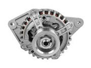 Генератор ГАЗ-3302, УАЗ дв.УМЗ-4216, EvoTech 2.7 14В 120А поликлиновой, двупиновый разъем ELTRA