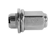 Гайка колеса M12x1.25x47 с прессшайбой, ключ 21 хром 1 штука