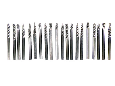 Набор борфрез ANROKEY твердосплавных 3х3мм 20 предметов AR-NB-3-20