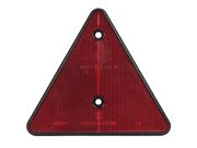 Катафот прицепа треугольный красный задний МЗСА