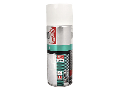 Эмаль KUDO белая глянцевая 520мл KU-1001