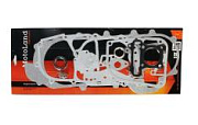 Набор прокладок двигателя 139QMB GY6-80cc d-47 под 12 колесо