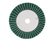 Круг скотч-брайт зеленый P180 P120 150x25x20мм комбинированный ANROKEY