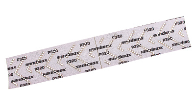 Полоски шлифовальные на пленочной основе Sandwox 328 Purple Zirconia Multi holes 70х400мм Р320 1шт 328.70.40.320.LC