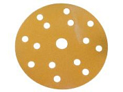 Круг абразивный d=150мм Р120 15 отверстий GOLD LINE HOLEX