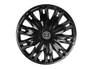 Колпак колеса R-16 декор ГАЗЕЛЬ черный ГИГА комплект