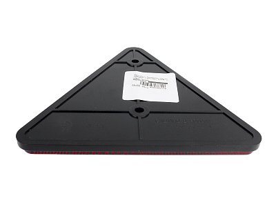 Катафот прицепа треугольный красный задний МЗСА