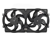 Вентилятор ВАЗ-2123 электрический двойной в сборе LUZAR LFK0123