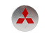 Заглушка литого диска MITSUBISHI серая / красная 53-58