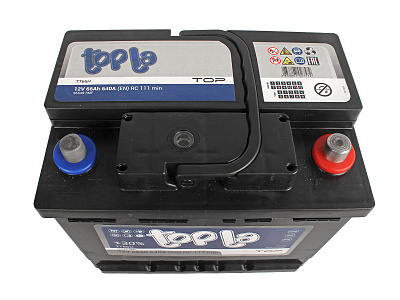 Аккумуляторная батарея Top 6СТ66 обратная 118666 TT66H TOPLA
