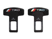 Заглушка ремня безопасности металлическая TRO 2 штуки