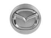 Заглушка литого диска MAZDA серый хром 51-56