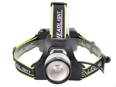 Фонарь налобный светодиодный АКБ 8111 1 режим