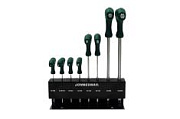 Набор шестигранников двусторонних с шаром 2-10мм 8 предметов JONNESWAY H10MB08S
