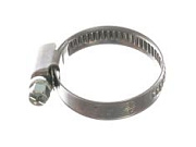 Хомут JTC червячный 20-35мм (нержавеющая сталь)