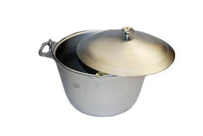 Котел походный с крышкой и ручкой 8л