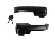 Ручка МАЗ двери наружная Н/О комплект левая и правая с ключами РАДИОВОЛНА