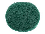 Круг скотч-брайт зеленый P240 150мм на липучке