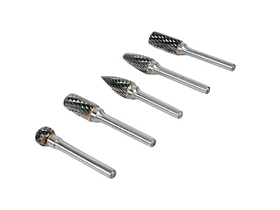 Набор борфрез твердосплавных 6х12мм 5 предметов AR-NB-6-12 ANROKEY