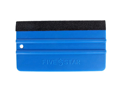 Выгонка для разглаживания пленки синяя жесткая 13х7см