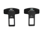 Заглушка ремня безопастности металл.HYUNDAI 2шт