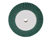Круг скотч-брайт зеленый P180 P120 200x25x20мм комбинированный ANROKEY