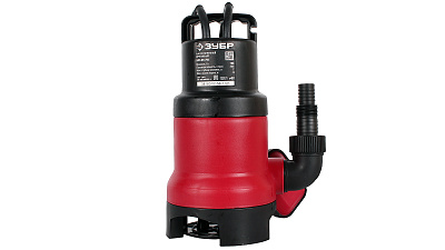 Дренажный насос для грязной воды ЗУБР 750 Вт НПГ-М1-750