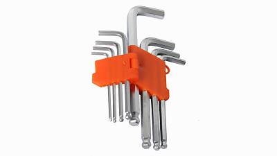 Набор ключей шестигранных Г-образных 3.0-12мм удлиненных с шаром АвтоDело 39158