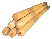 Ручка черенок для грабель 30мм дерево ЛЮКС