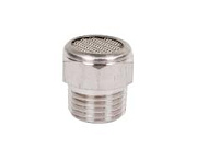 Глушитель пневматический ANROKEY 1/4 плоский нержавеющая сталь