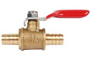 Кран шаровый штуцер  - штуцер под шланг 8мм ANROKEY