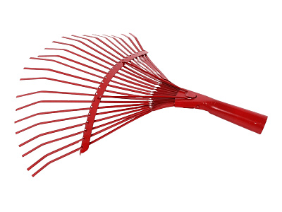 Грабли веерные пластичные разборные 22зуба