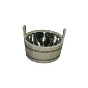 Шайка 9л с нерж.вставкой