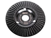 Диск обдирочный по дереву наклонный 125х22.2 средн насечка 39525