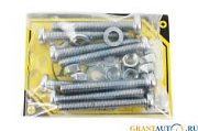 Винт 6х50 полукр.гол.оцинк.гайка шайба набор 8шт