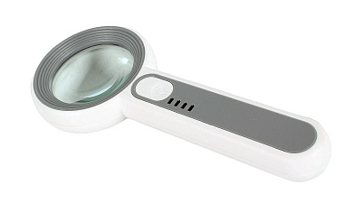 Лупа ручная с подсветкой АКБ 5012