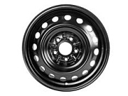 Диск колеса 6.0 R16 5х114.3 d67.1 ET43 черный TREBL X40054