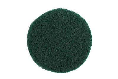 Круг скотч-брайт зеленый P240 125мм на липучке