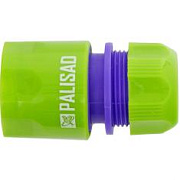 Соединитель пластмассовый быстросъемный Palisad для шланга 1/2