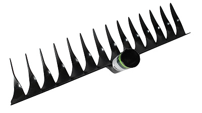 Грабли Сибтех 14 зубьев 360мм без черенка витые 61752